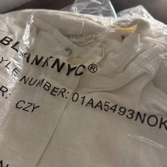 🆕 Blank NYC linen blend utility Jacket - Picture 8 of 8